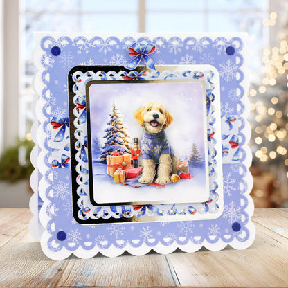 Collection de découpes et de décopatch Katy Sue Santa Paws