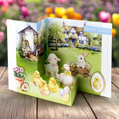 Embellissements Découpés Animaux Printaniers, 3 planches