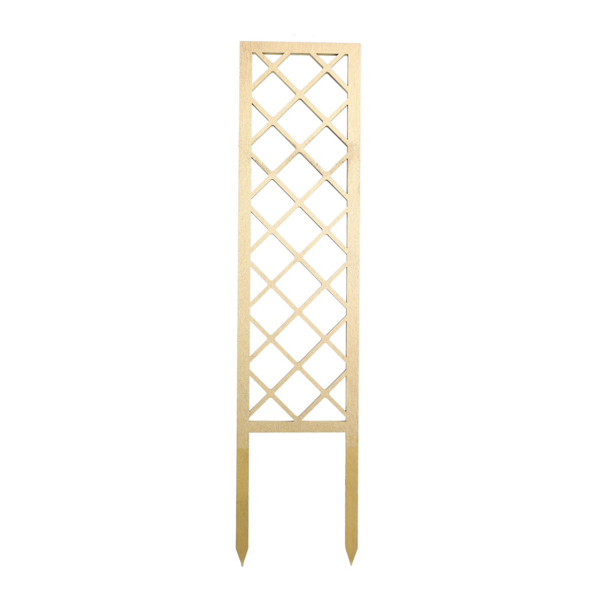 Cross-Hatch Wooden Trellis