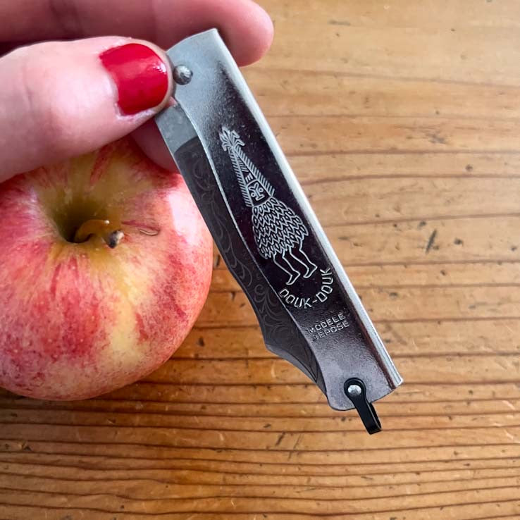 Douk-Douk Utility Pocket Knife 160mm, Stainless Steel Blade, Chromed Handle