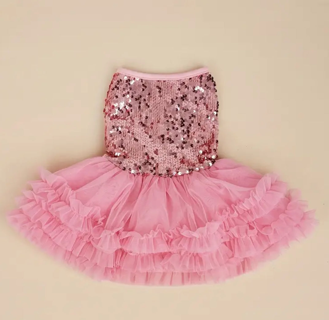 Robe Priscilla pour chien | Robe de créateur pour animaux de compagnie