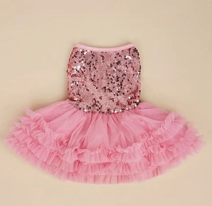 Robe Priscilla pour chien | Robe de créateur pour animaux de compagnie