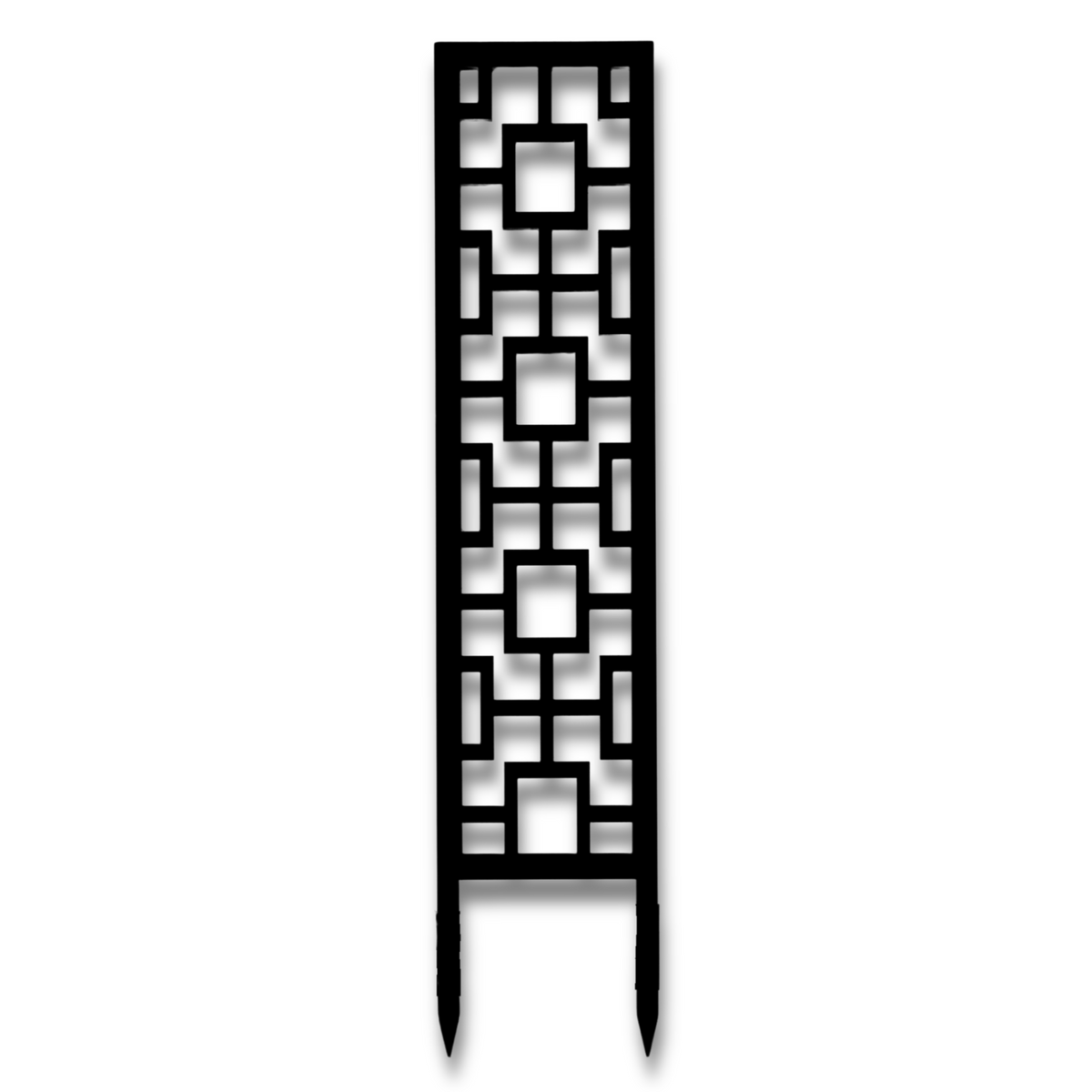 Tropical Squares Wooden Trellis