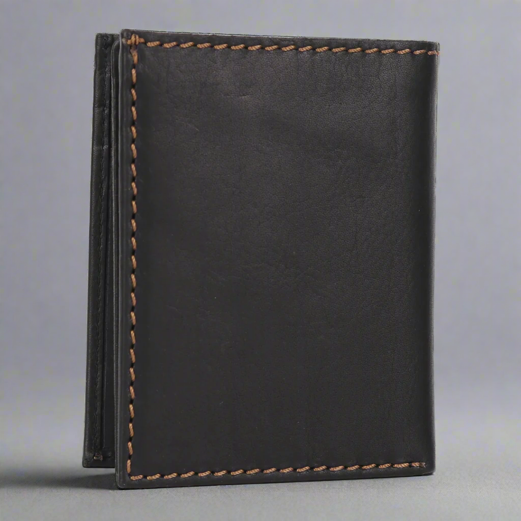 Portefeuille en cuir MET pour homme avec protection RFID