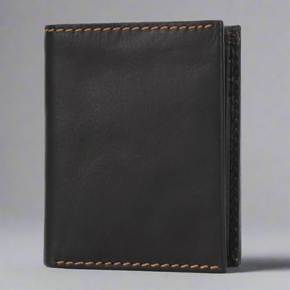 Portefeuille en cuir MET pour homme avec protection RFID
