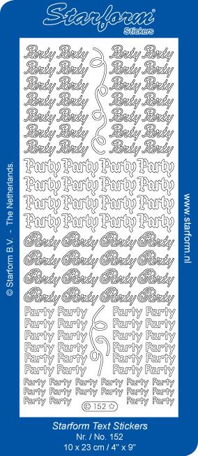 Autocollants décoratifs - Texte - Fête