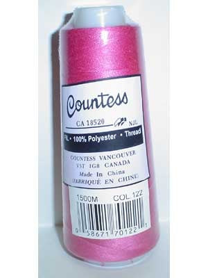 Fil surjeteuse Countess, polyester, 40/2, 1500M