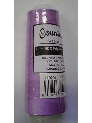 Fil surjeteuse Countess, polyester, 40/2, 1500M