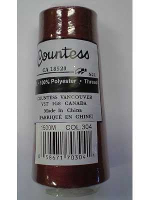 Fil surjeteuse Countess, polyester, 40/2, 1500M