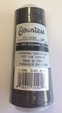 Fil surjeteuse Countess, polyester, 40/2, 1500M