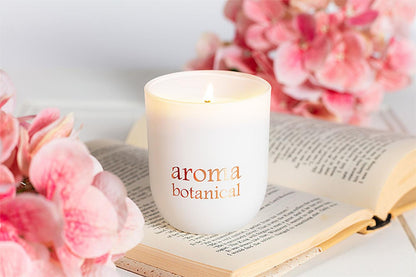 Mini Energy Candle with Invigorating Citrus & Herbal Scent by Aromabotanical
