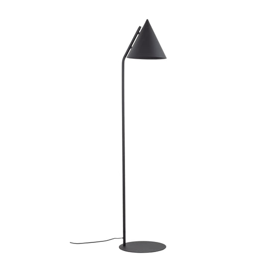 CONO Black Modern Minimalist Floor Lamp for Living Room & Reading Nook (Clearance)