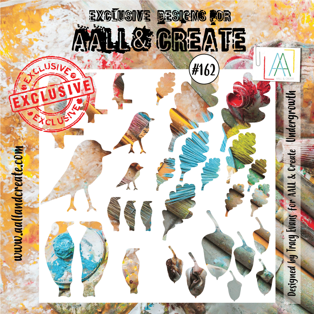 AALL et Create Stencil - 162 - Sous-bois