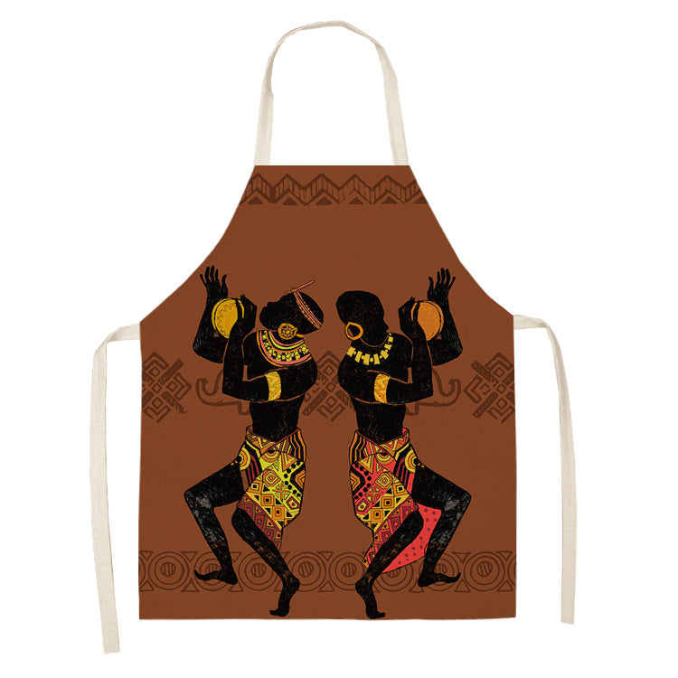 Original Art Apron Foreign Trade Geometry Series Kitchen Housework Apron
