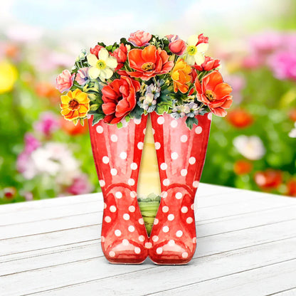 Wonderful Wellington Boots, Card Making Kit