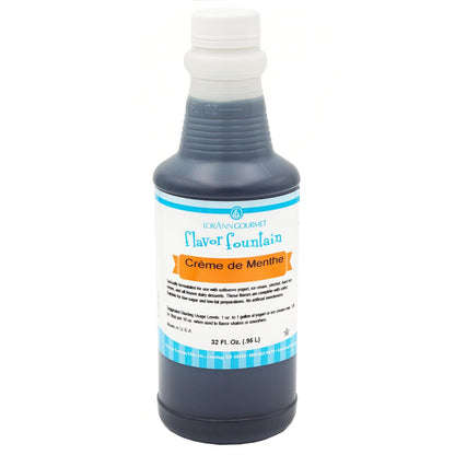 Arôme de Crème de Menthe - 4 oz. - 32 oz. - Arômes pour Crèmes Glacées et Boissons - Huiles LorAnn - Distribution Canadienne - Livraison Gratuite au Canada pour les Commandes de Plus de 199 $ CA