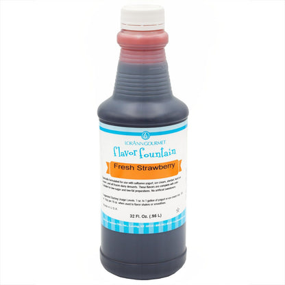 Arôme Fraise Fraîche - 4 oz. - 32 oz. - Livraison gratuite au Canada pour les commandes de plus de 199 CAD