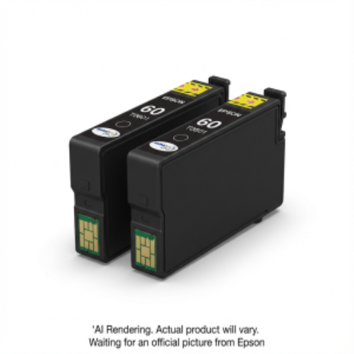 Epson T060 DURABrite Dual Pack Black Ink Cartridg