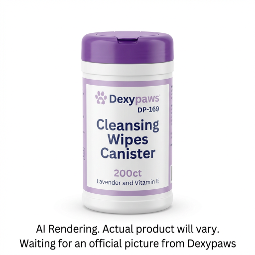 Cleansing Wipes Canister 200ct - Lavender and Vitamin E