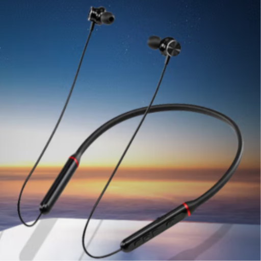 SHARP Canada HP-NW16H Wireless Neckband Wearable Audio ? Bluetooth 5.3 & 22-Hour Battery