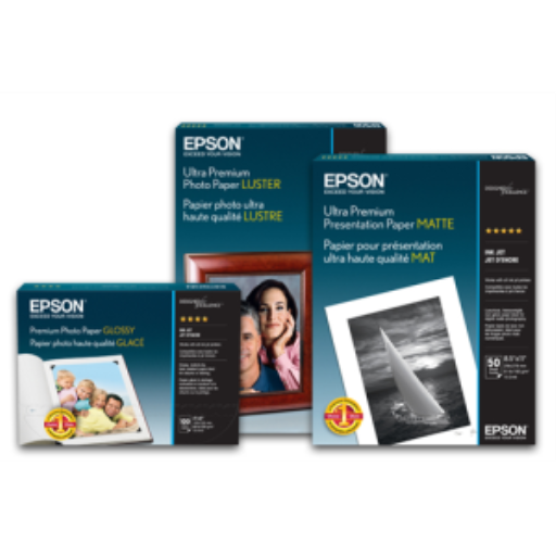 Epson Metallic Photo Paper - Luster 8.5" x 11"S04559