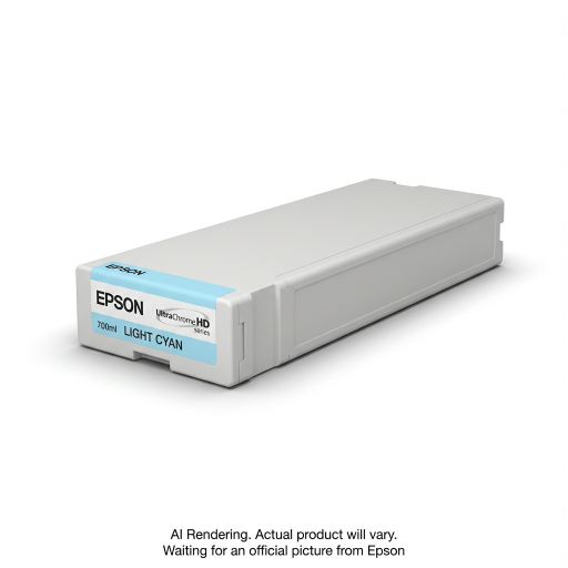 EPSON UltraChrome HD Light Cyan Ink 700 ML