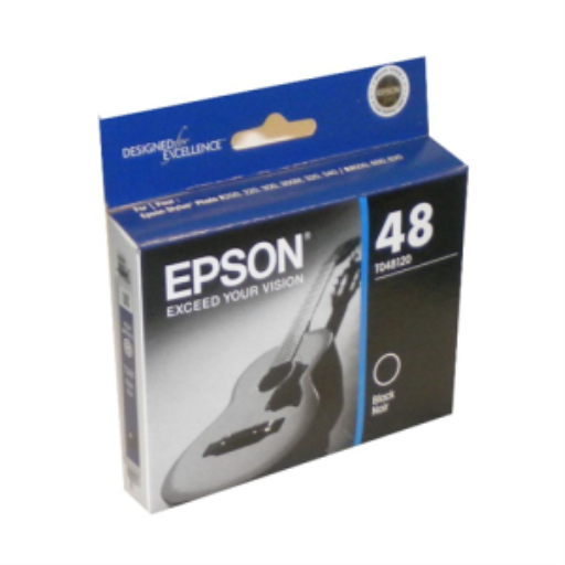 T048120S Cartouche d'encre noire originale Epson 48