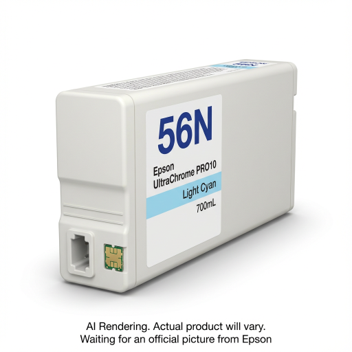 Cartouche d'encre cyan clair EPSON T56N pour SC P7370/P9370 700ML