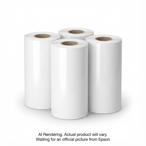 Papier Epson SureLab, Brillant (250), 5"X213', 4 rouleauxS4