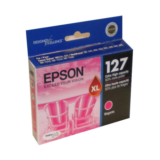 T127320S Epson 127 Cartouche d'encre magenta originale très haute capacité