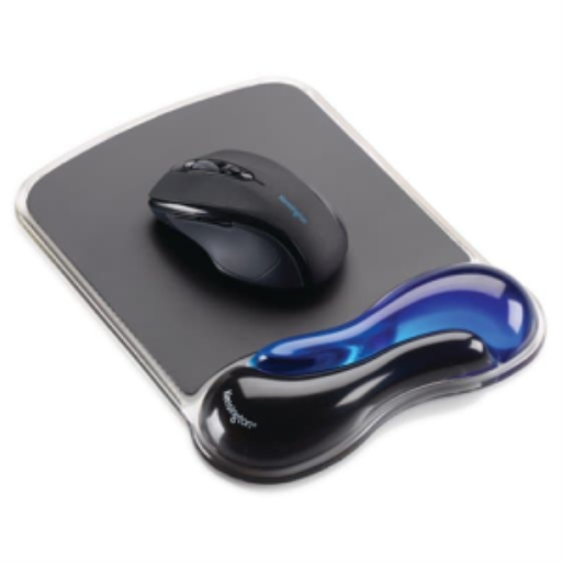 Duo Gel Mouse Pad Wrist Rest Blu