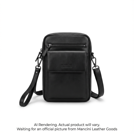 Unisex Bag w/ Zip Organizer Pocket