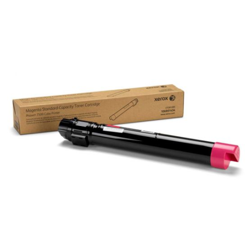 Cartouche de toner couleur magenta, capacité standard, 106R01434, Phaser 7500