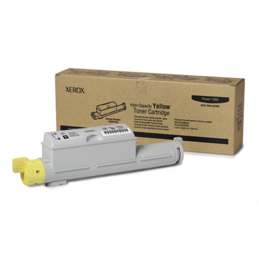Cartouche de toner jaune haute capacité 106R01220, Phaser 6360