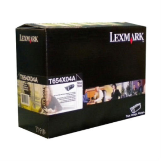 Cartouche d'impression d'application d'étiquettes programme de retour Lexmark T/X654,656,X658 36K