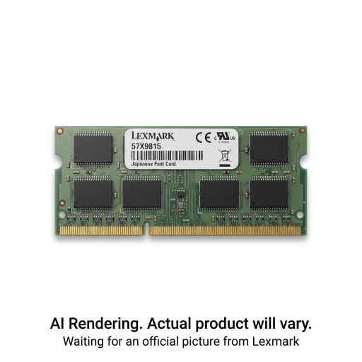 Lexmark Cartes de polices japonaises SIMM CS/CX800, CS/CX72x Se