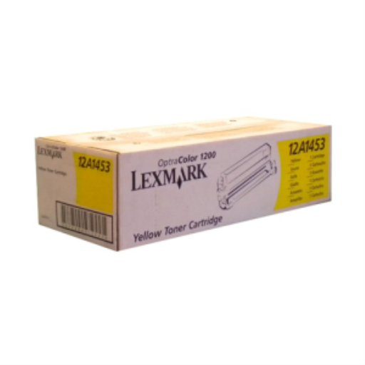 12A1453 CARTOUCHE DE TONER JAUNE OPTRA 1200