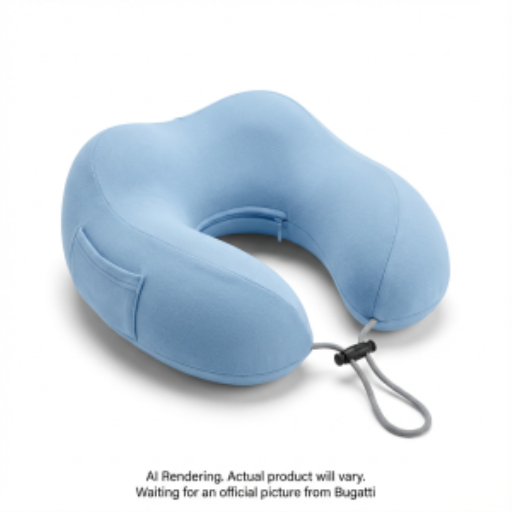 Oreiller cervical ergonomique de voyage Bugatti