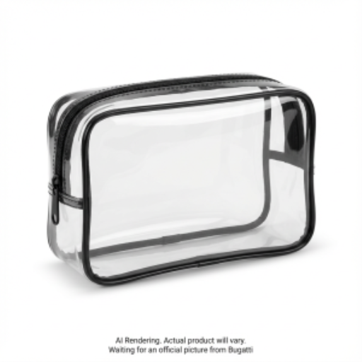 Downtown Essentials Transparent Toiletry Bag TAC2634BU-BLACK