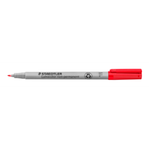 316-2 STAEDTLER-Mars Limited MARKER LUMO. W.BASE FINE RED