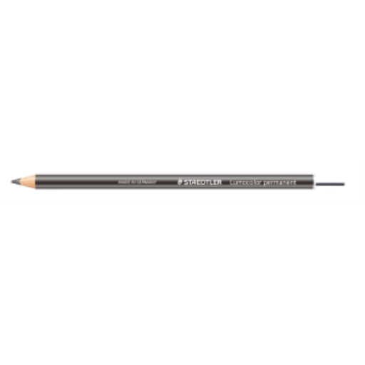 Lumocolor® permanent glasochrom Waterproof dry marker - Black