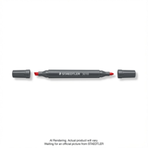 Double-Ended Dry Erase - Red