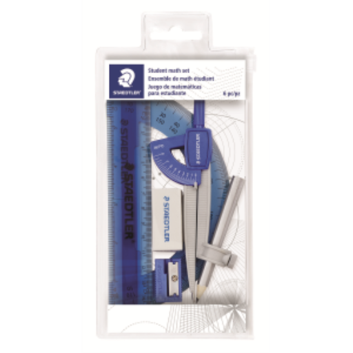 557-50-WP6 STAEDTLER-Mars Limited GEOMETRY 6 PCE ASST CARD