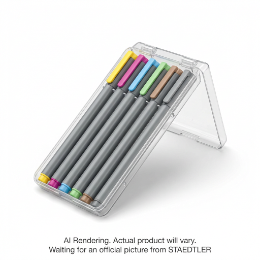Fineliner pigment lin. 0.5mm 6 col.