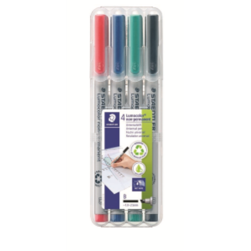 Universal pen Lumocolor non-p B 4pc