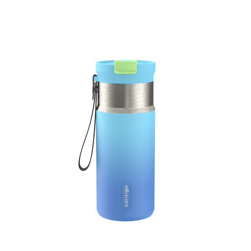 Contigo 16 oz Tween Dual SIp Ombre w strap - Glacial Blink - Tween