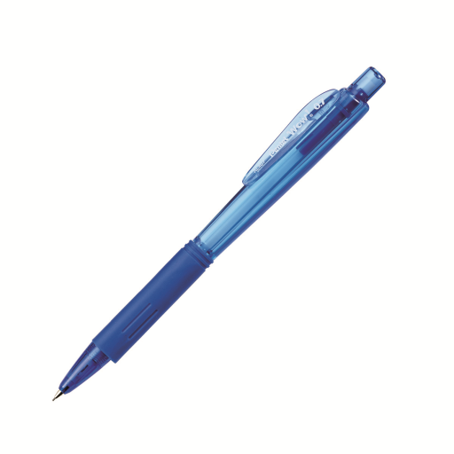 Génial ! Porte-mine rétractable (0,7 mm), corps bleu