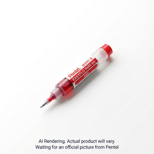 Recharge encre pour Marqueur Tableau Blanc EASYFLO, Encre Rouge
