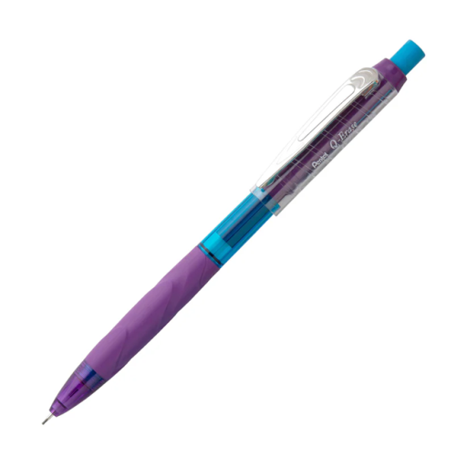 Pentel Q-ERASE Mechanical Pencil, 0.7mm Violet Barrel