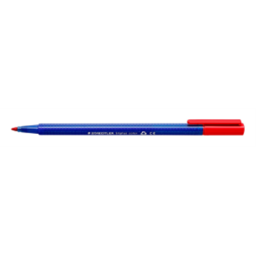 Fibre tip pen tripl.col. 1mm Red